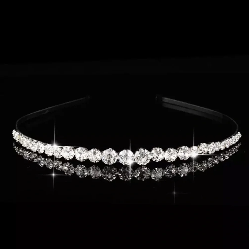 🌟 Rhinestone Crystal Headband Wedding Bride Party